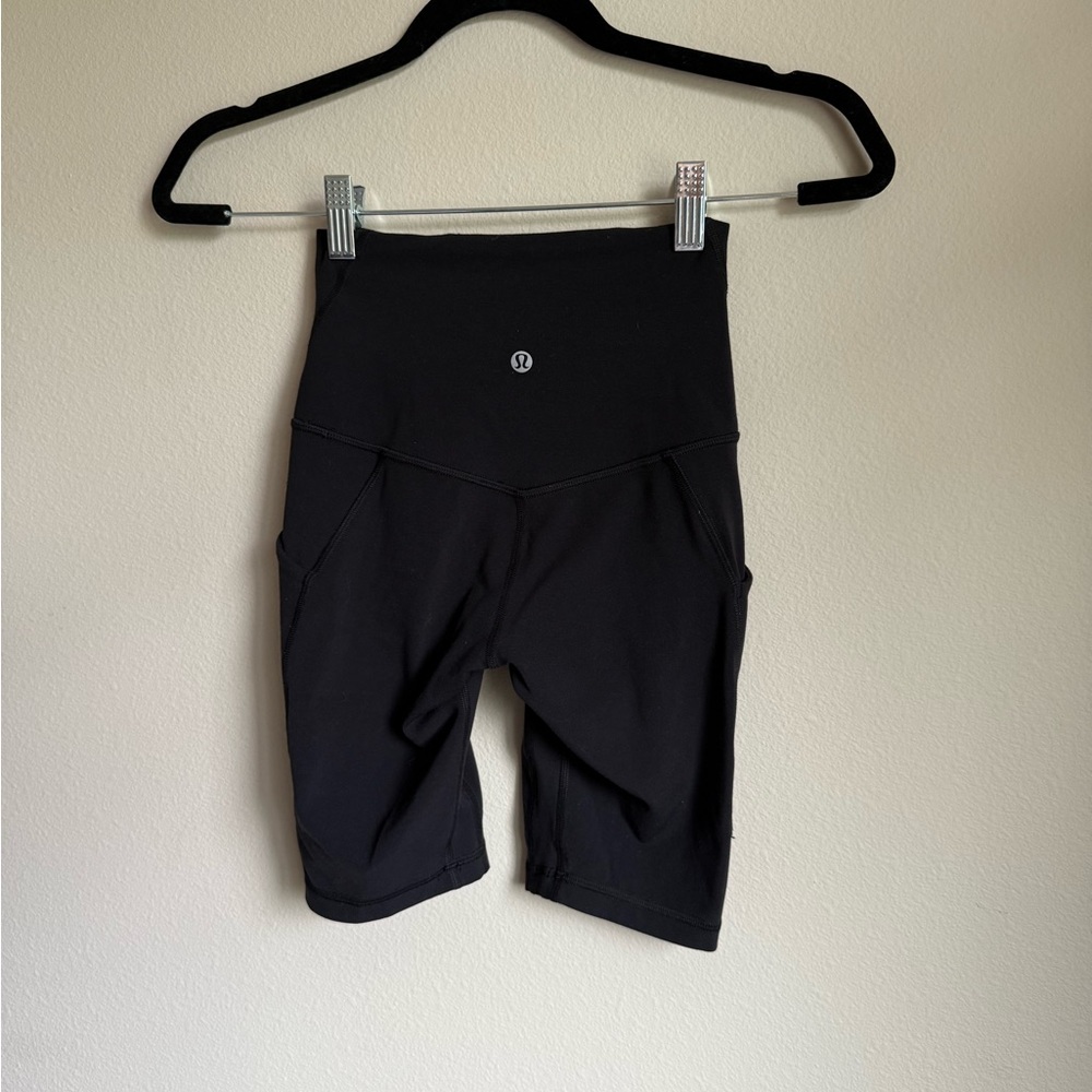 Lululemon Athletica Black Bike Shorts for Cycling